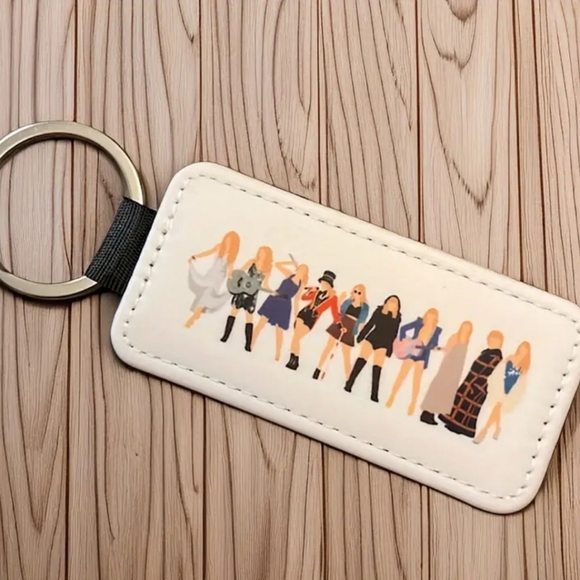 Taylor Swift Era Tour themed tribute NWT key chain purse bookbag charm - Picture 5 of 7